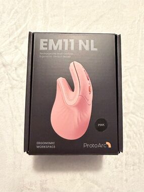 ProtoArc EM11 NL Ergonomic Vertical Mouse - Pink